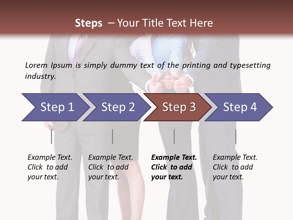Executive Successful Boss PowerPoint Template