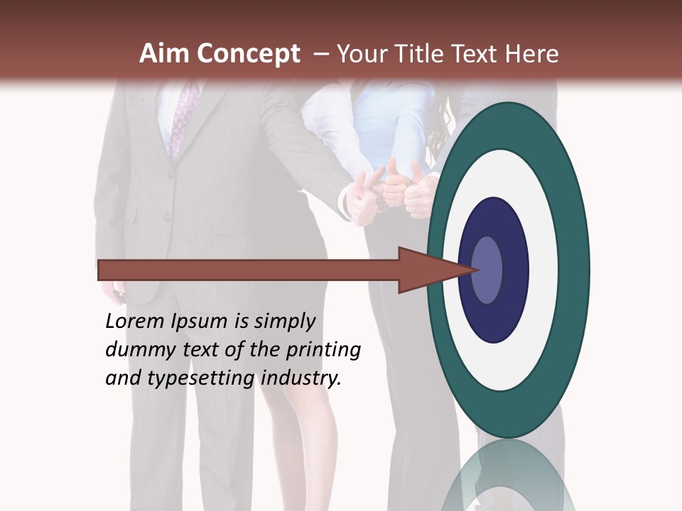 Executive Successful Boss PowerPoint Template