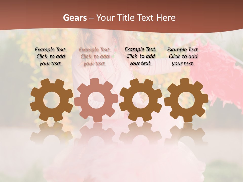 Smiling Summer Outdoors PowerPoint Template