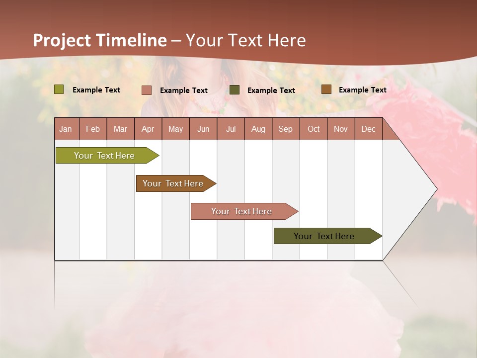Smiling Summer Outdoors PowerPoint Template