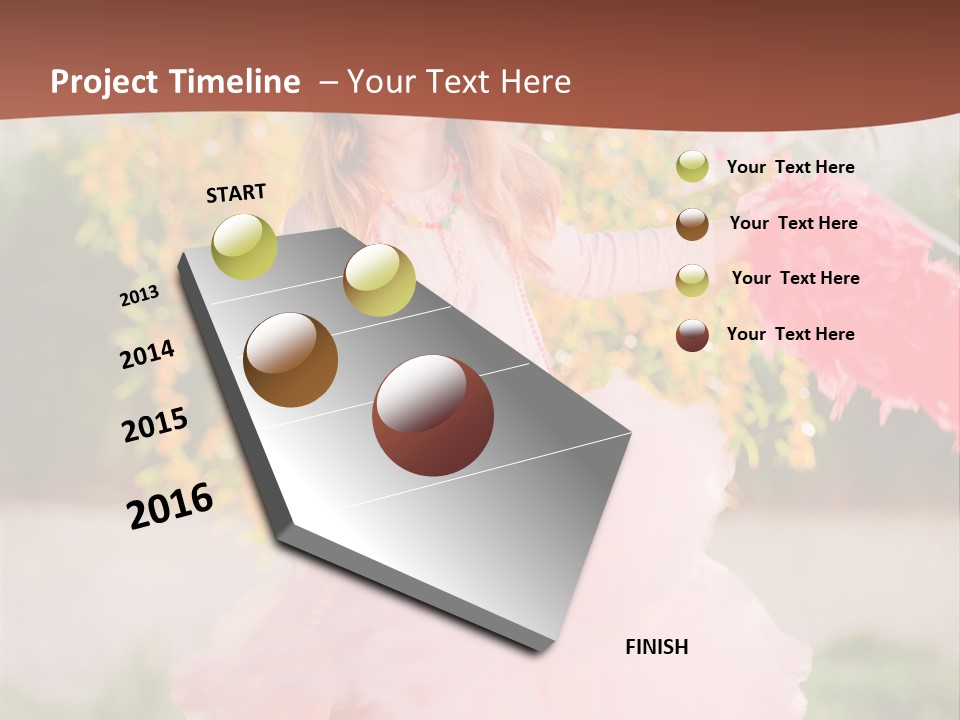 Smiling Summer Outdoors PowerPoint Template