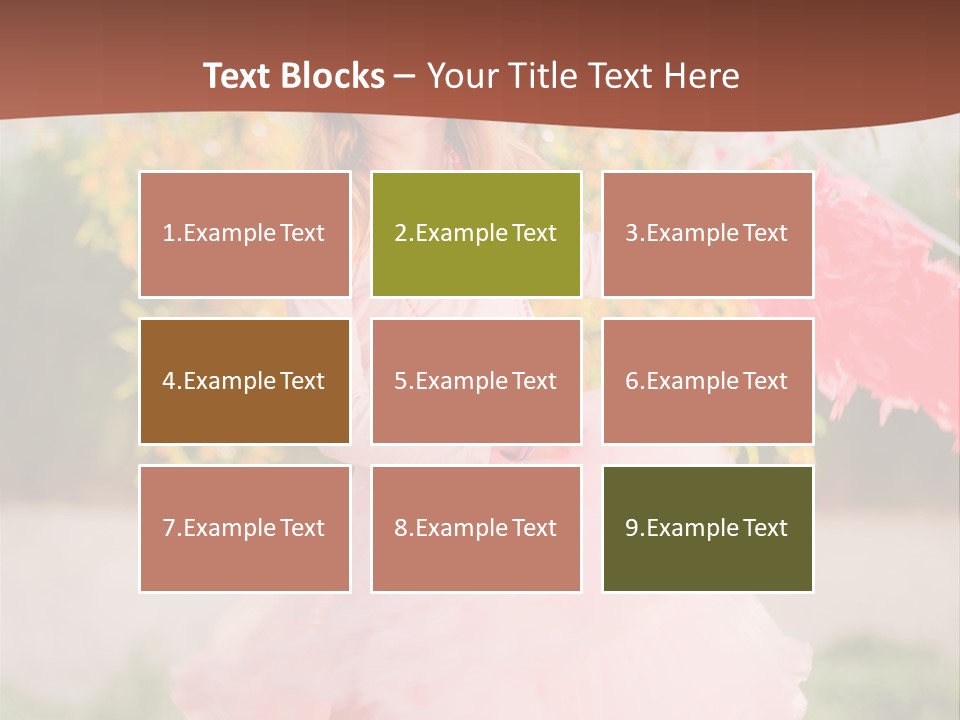 Smiling Summer Outdoors PowerPoint Template