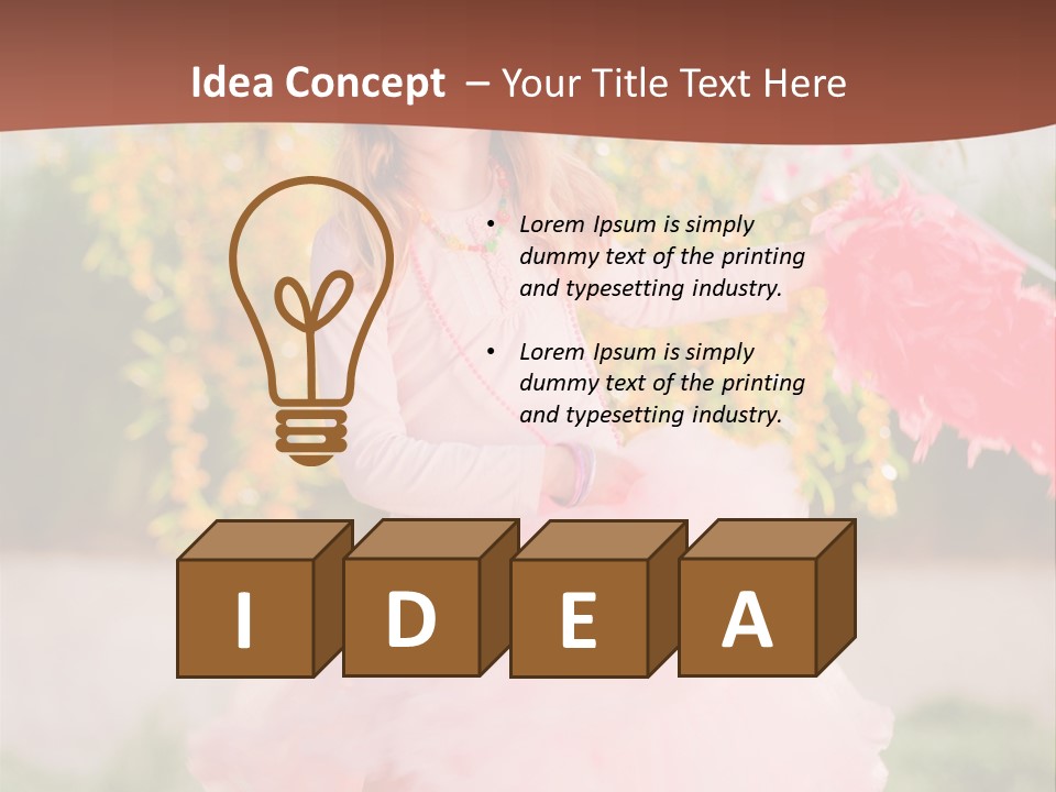 Smiling Summer Outdoors PowerPoint Template