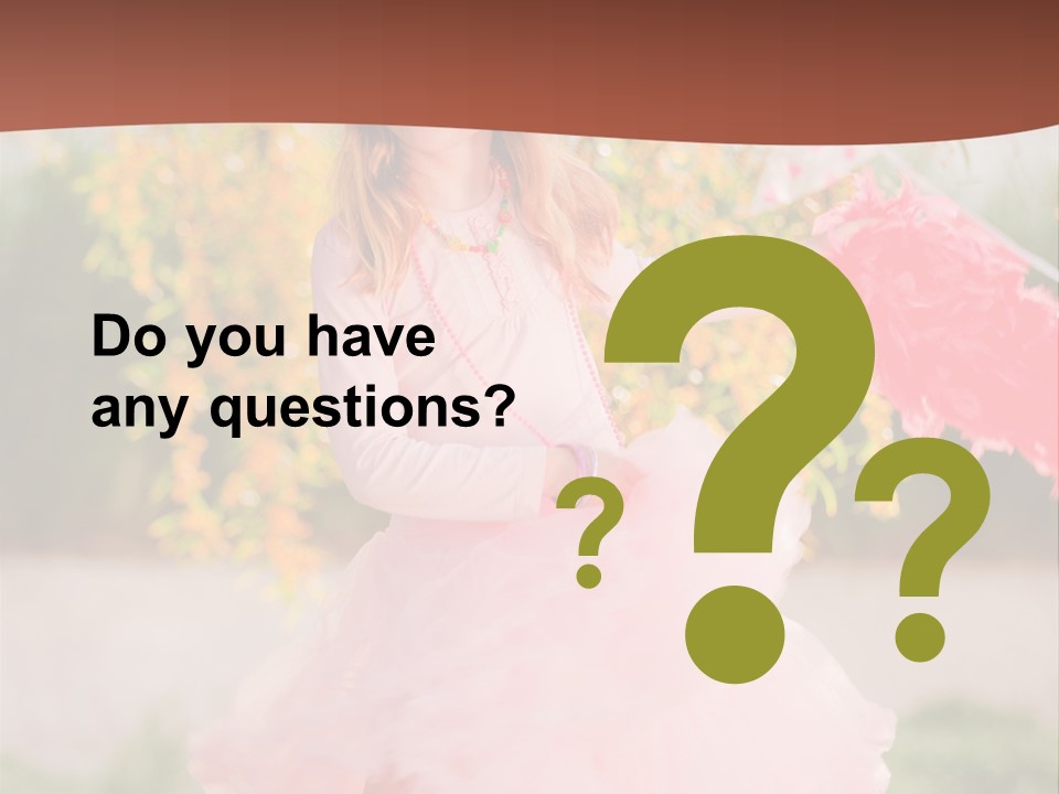 Smiling Summer Outdoors PowerPoint Template