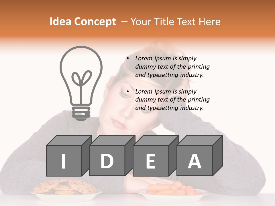 Fit Wrong Body PowerPoint Template