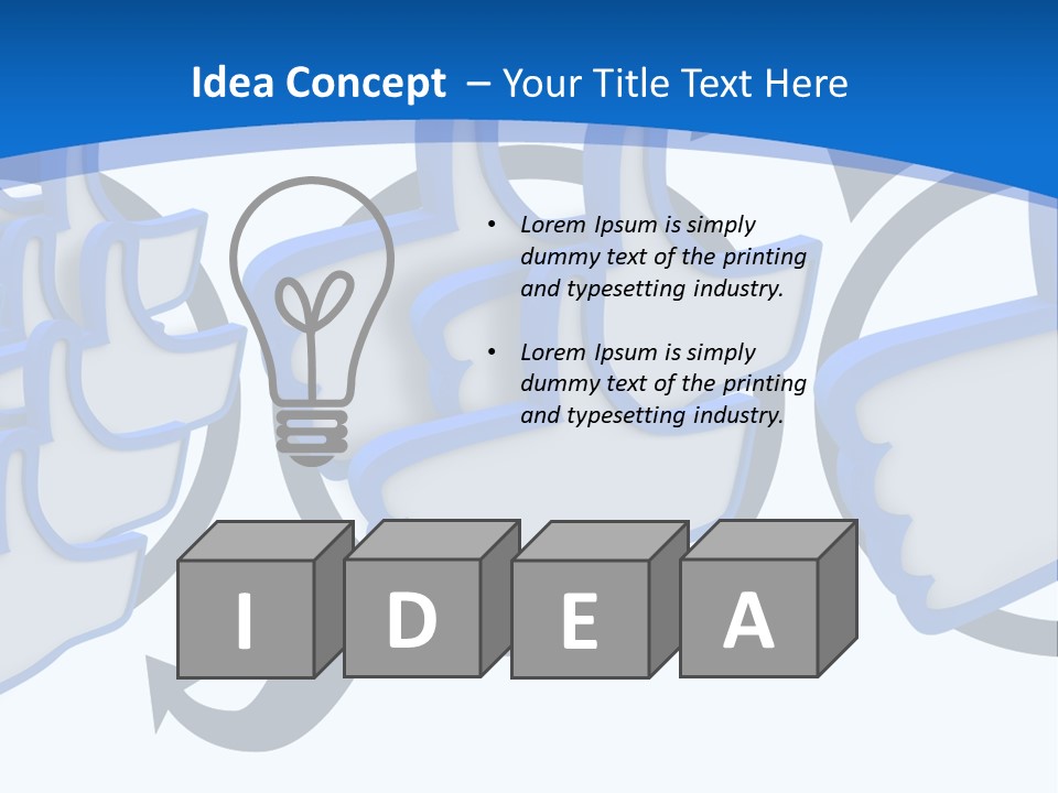 Internet Progress Succeed PowerPoint Template