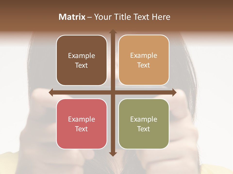 Person Woman People PowerPoint Template