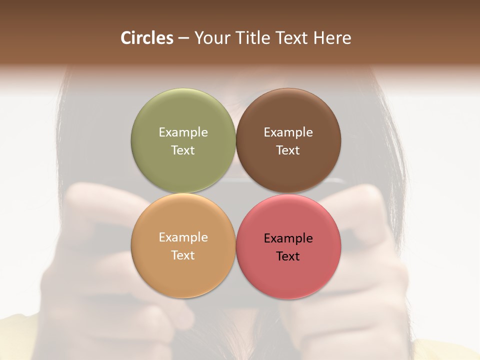 Person Woman People PowerPoint Template