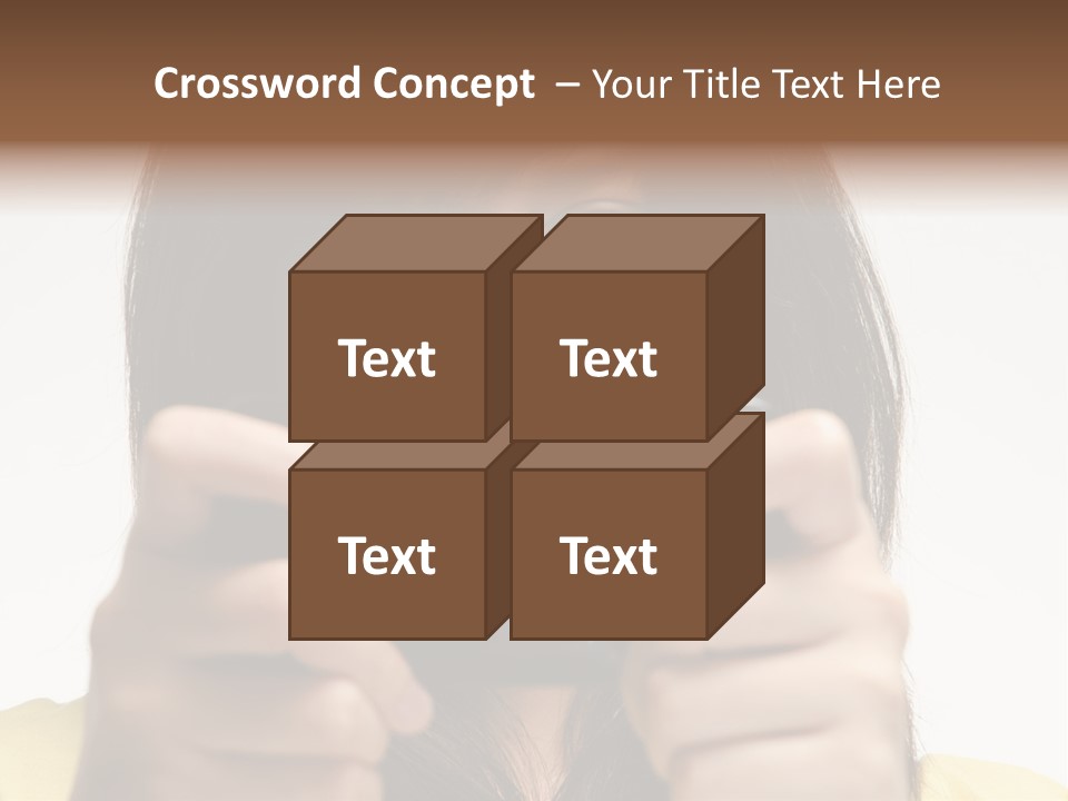 Person Woman People PowerPoint Template