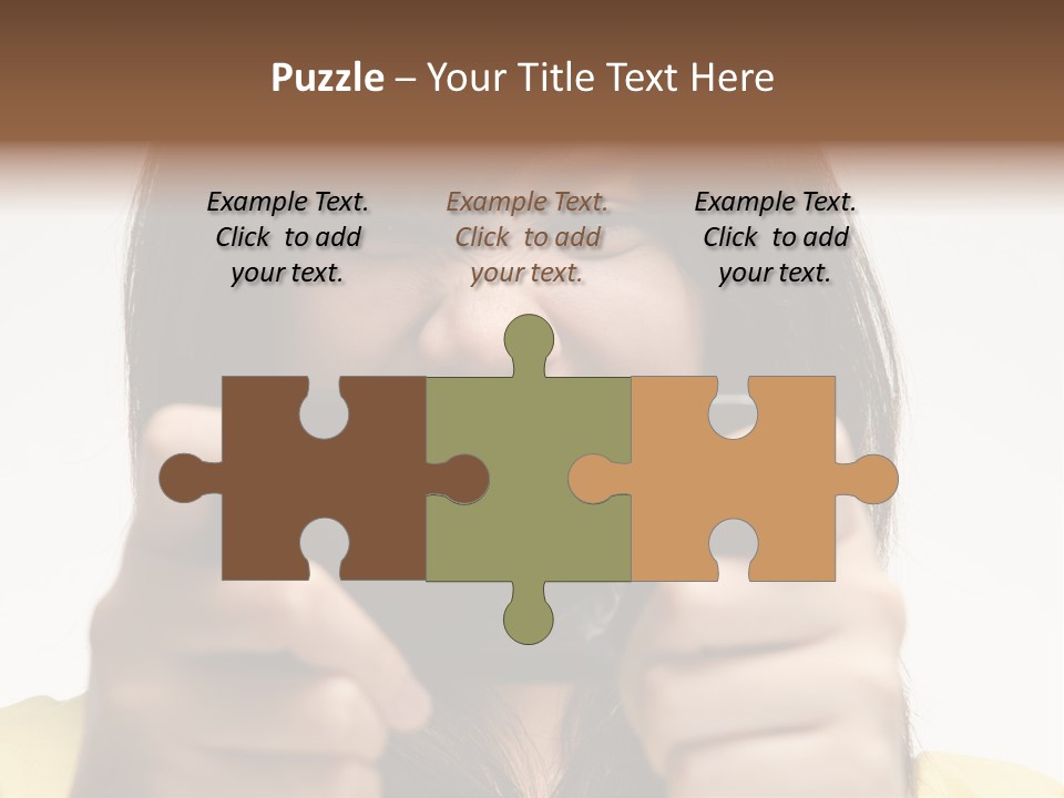 Person Woman People PowerPoint Template