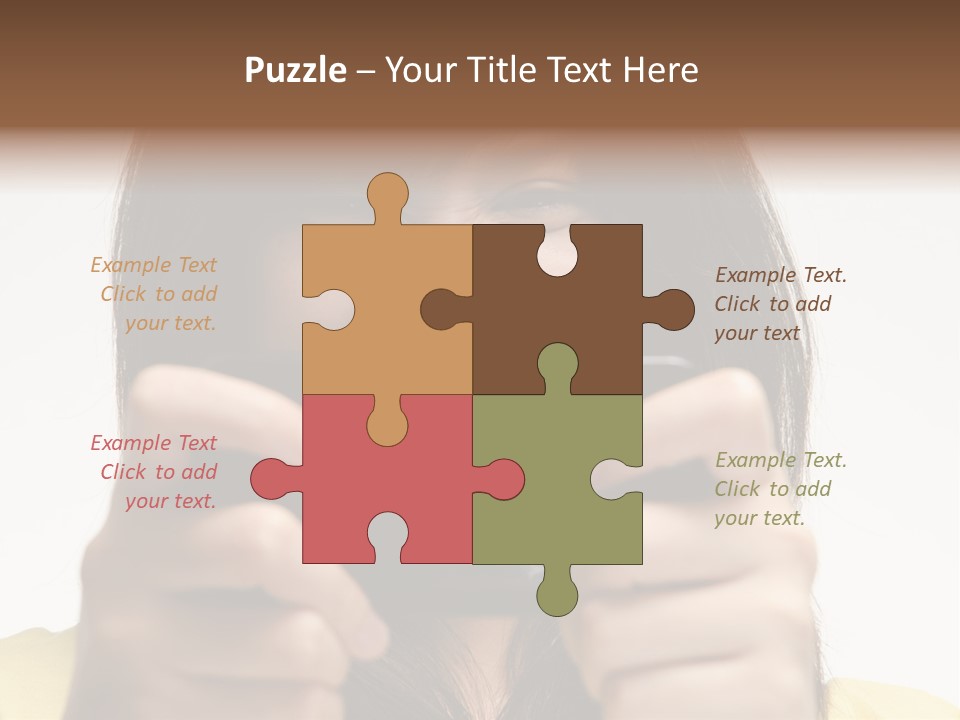 Person Woman People PowerPoint Template