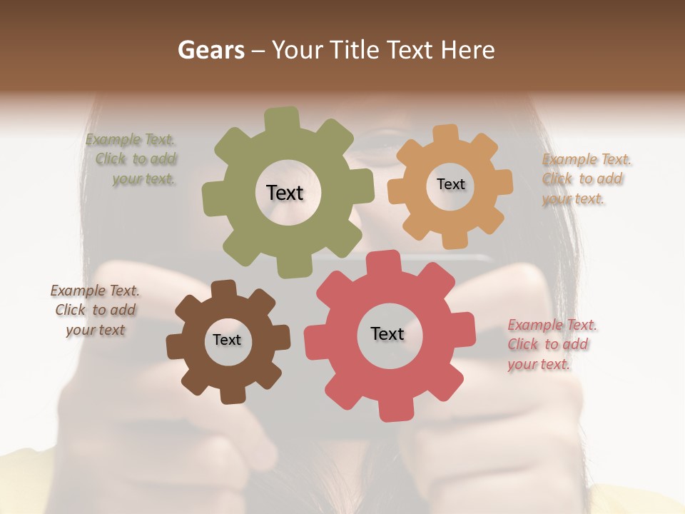 Person Woman People PowerPoint Template