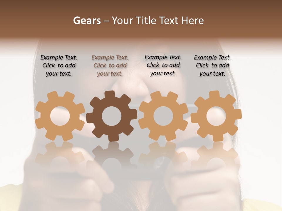 Person Woman People PowerPoint Template