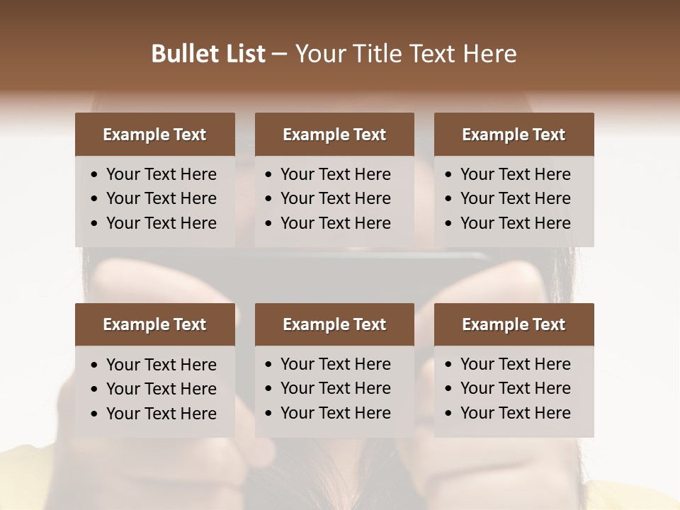 Person Woman People PowerPoint Template