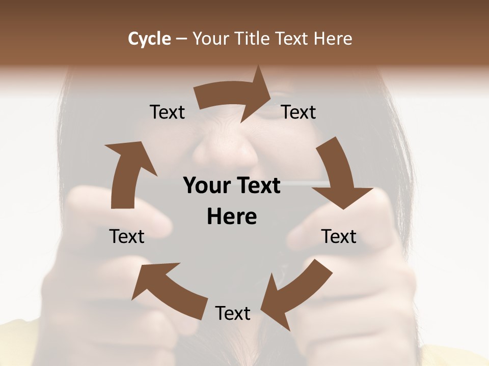 Person Woman People PowerPoint Template