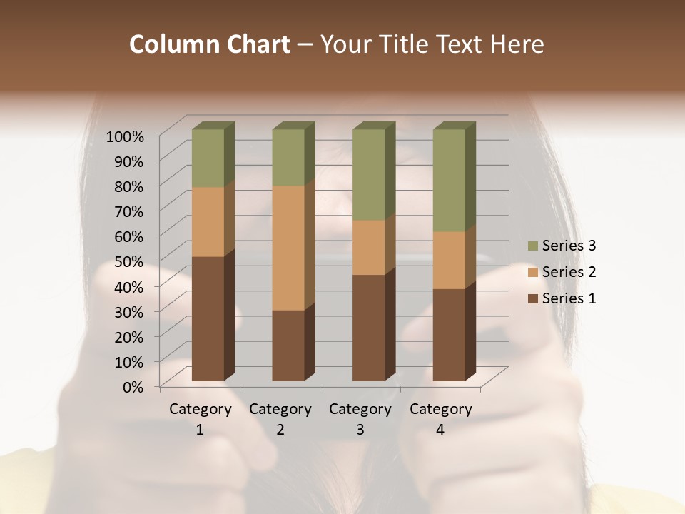 Person Woman People PowerPoint Template