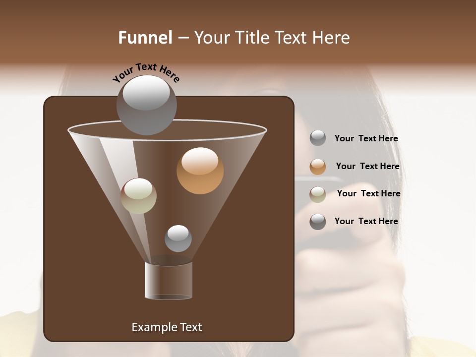 Person Woman People PowerPoint Template