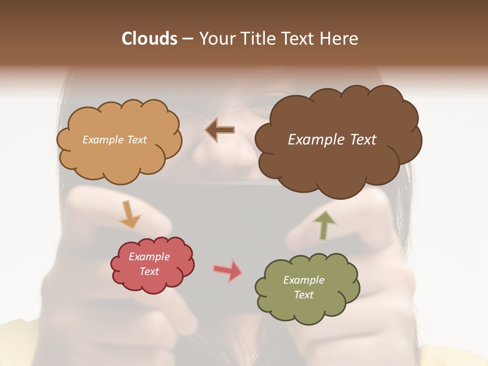 Person Woman People PowerPoint Template