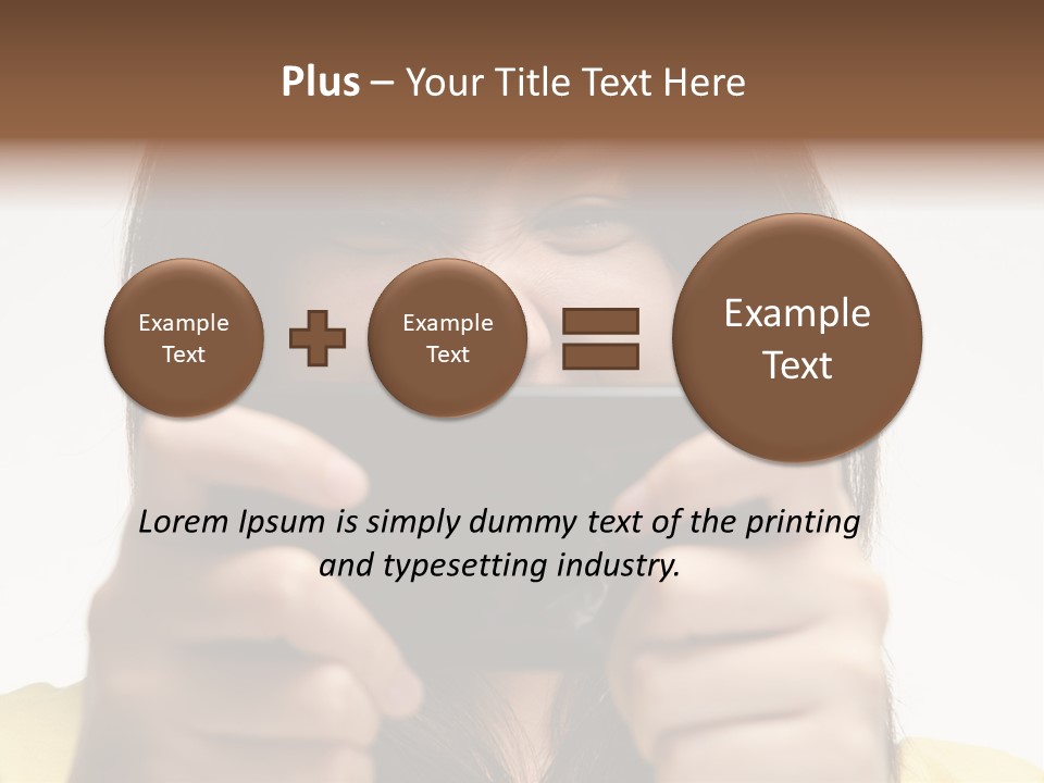 Person Woman People PowerPoint Template