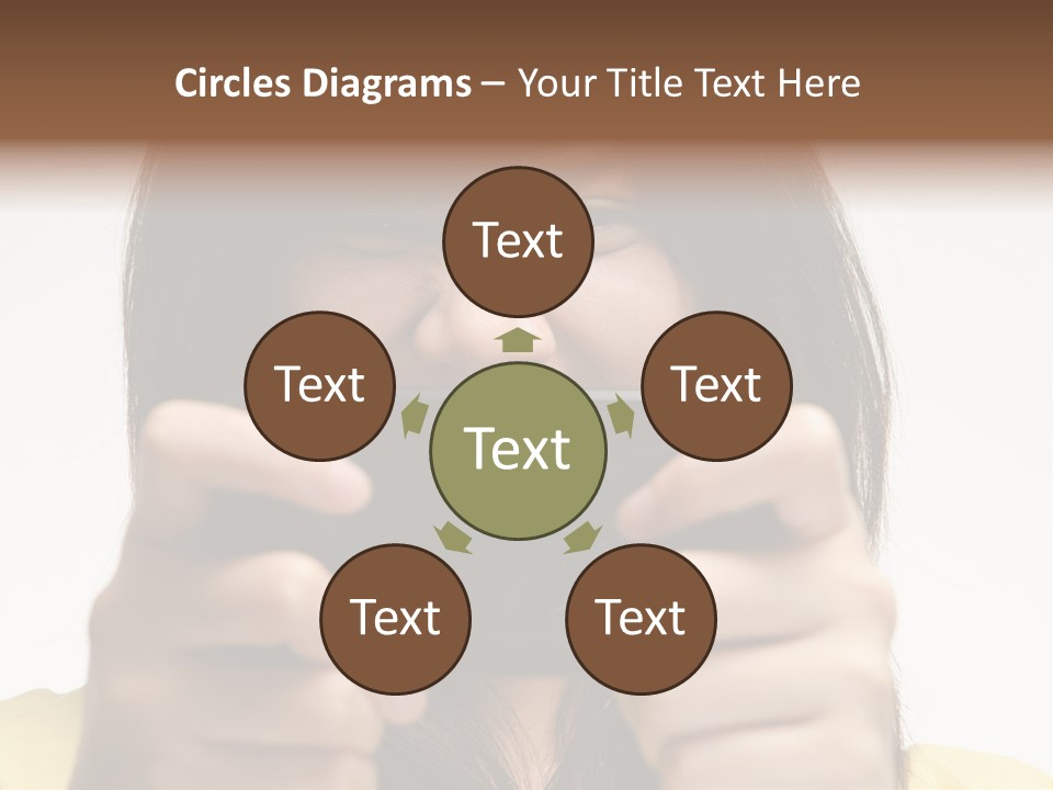 Person Woman People PowerPoint Template