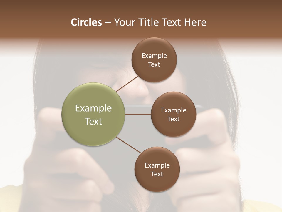 Person Woman People PowerPoint Template