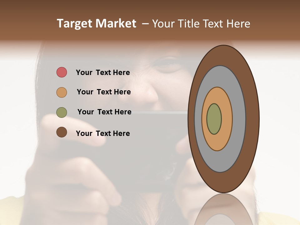 Person Woman People PowerPoint Template