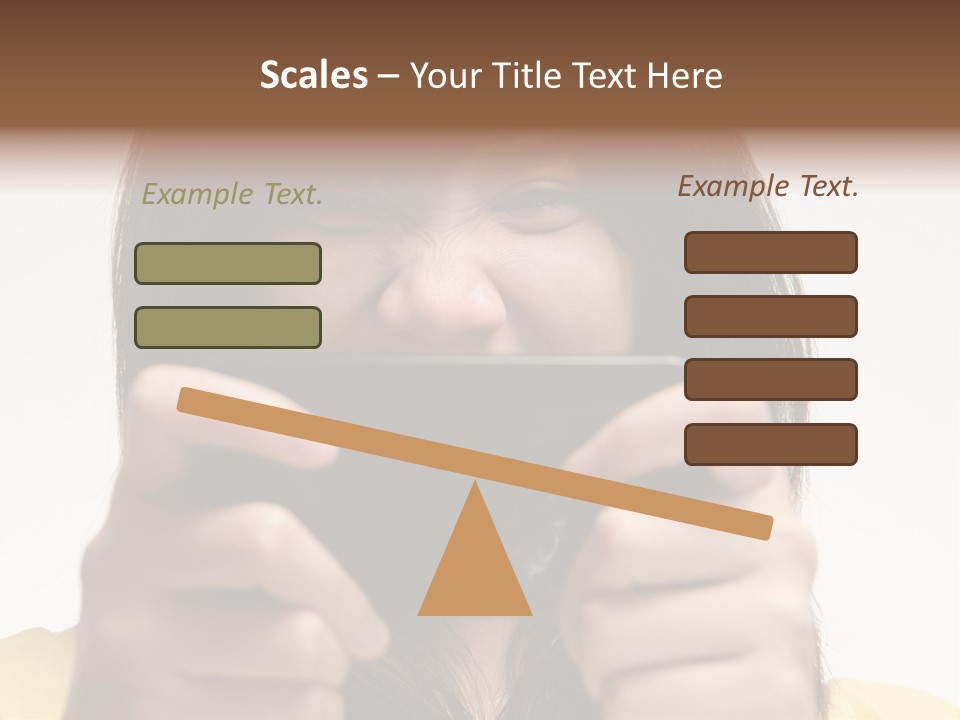 Person Woman People PowerPoint Template