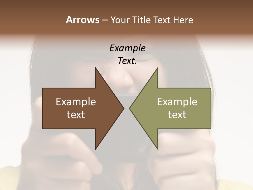 Person Woman People PowerPoint Template