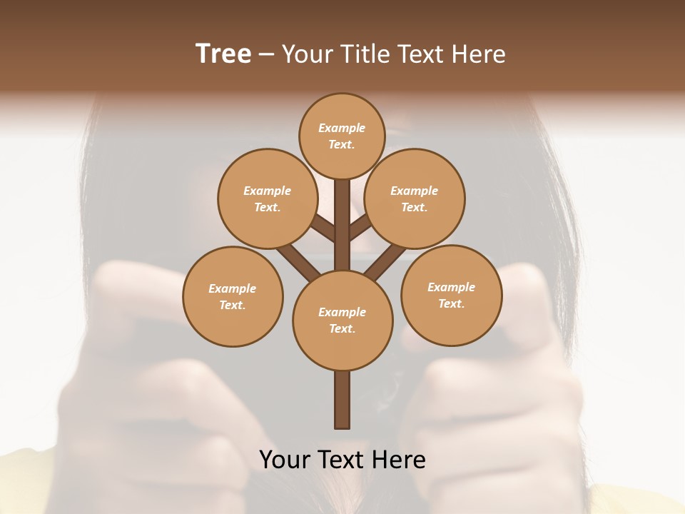 Person Woman People PowerPoint Template