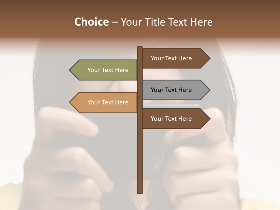 Person Woman People PowerPoint Template