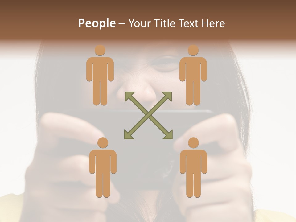 Person Woman People PowerPoint Template