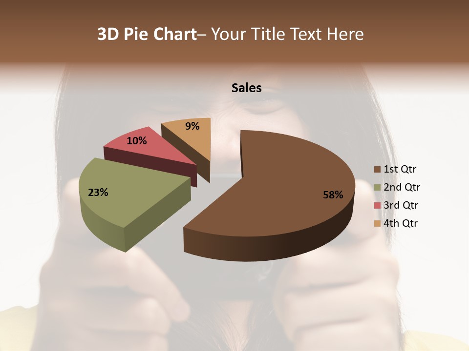 Person Woman People PowerPoint Template