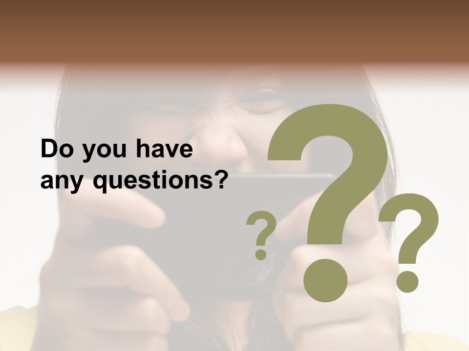 Person Woman People PowerPoint Template