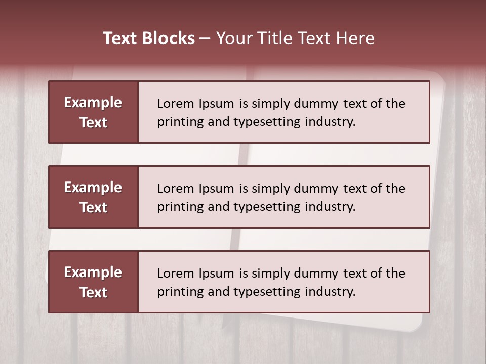 Note School Business PowerPoint Template