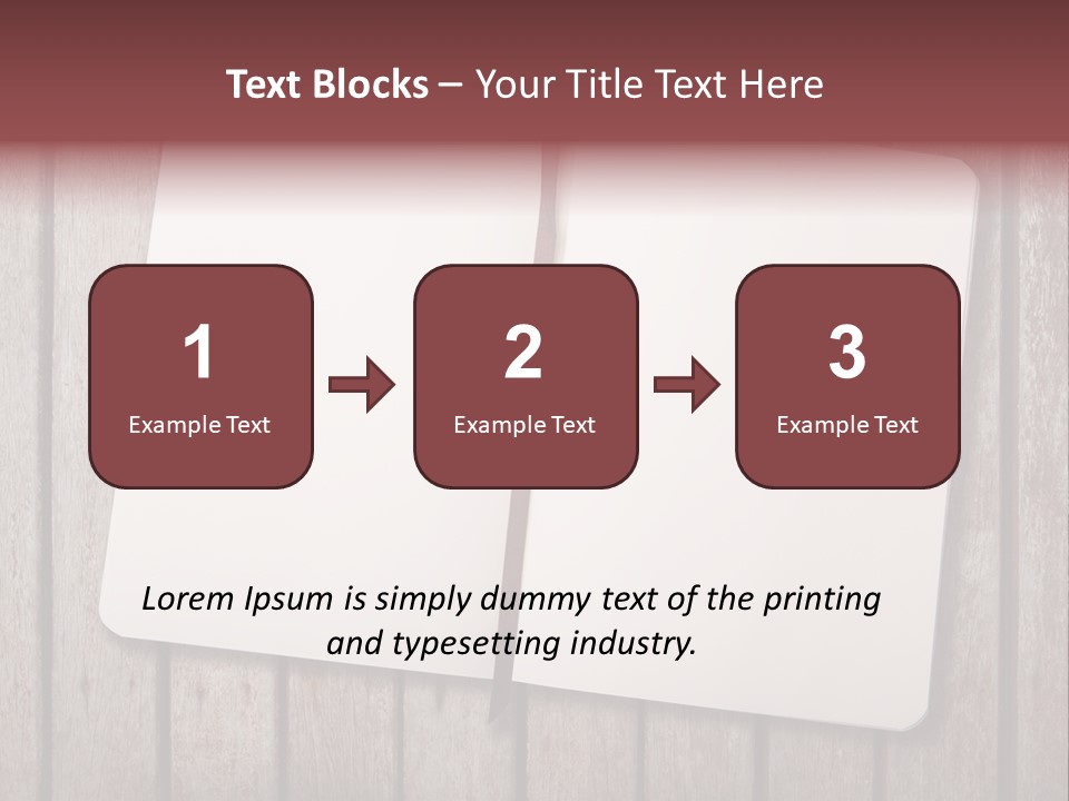 Note School Business PowerPoint Template