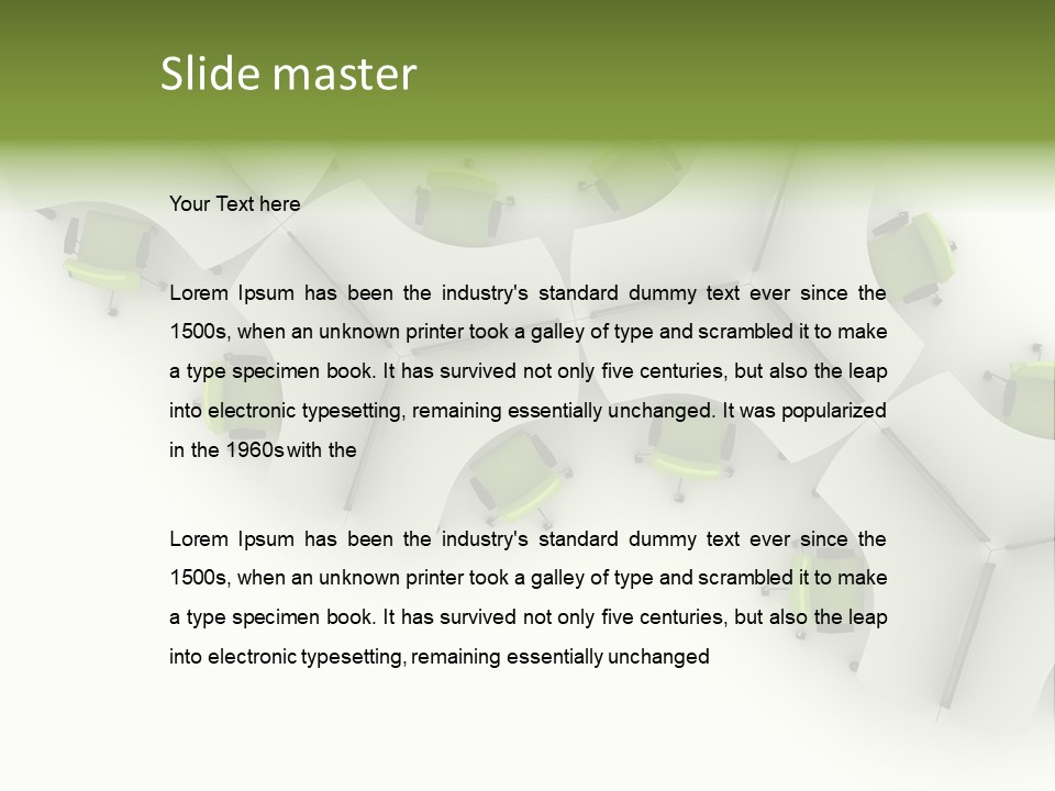 Financial Seats Corporate PowerPoint Template