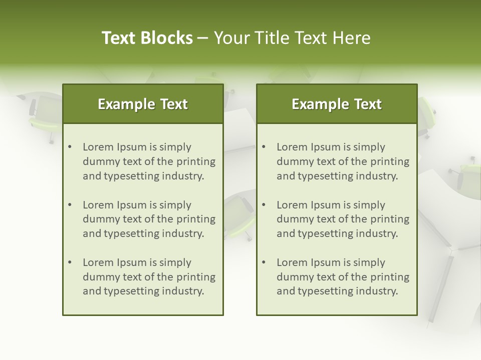 Financial Seats Corporate PowerPoint Template