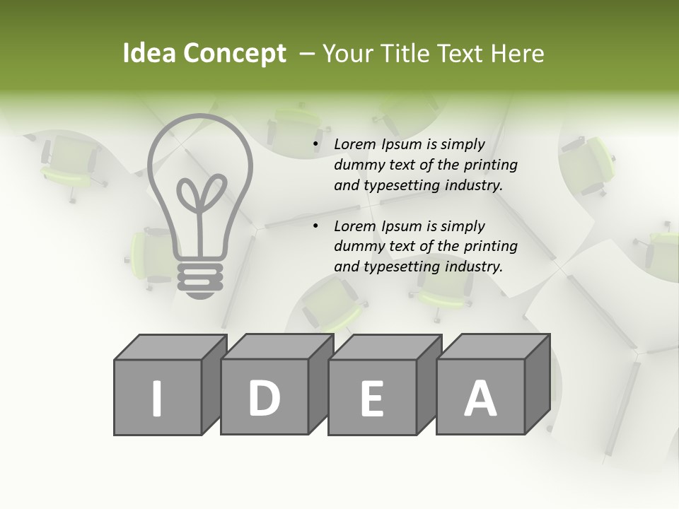 Financial Seats Corporate PowerPoint Template