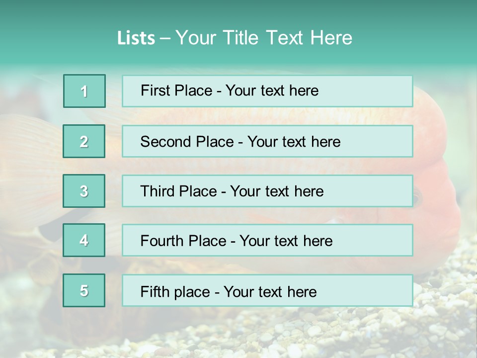 Life Image Organism PowerPoint Template