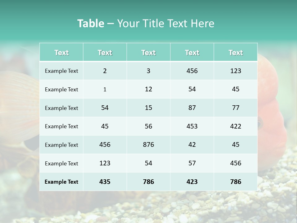 Life Image Organism PowerPoint Template
