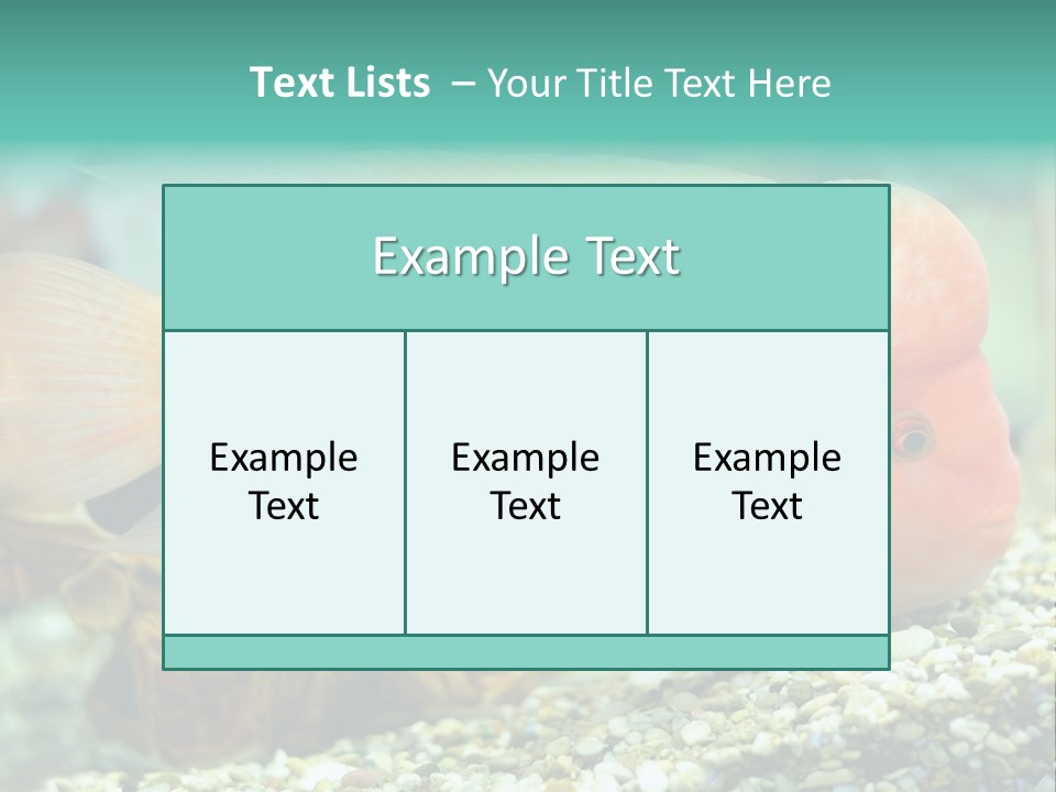 Life Image Organism PowerPoint Template