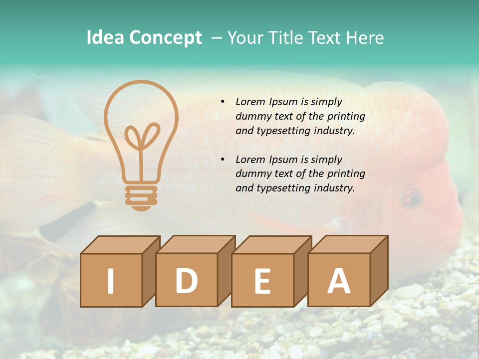 Life Image Organism PowerPoint Template