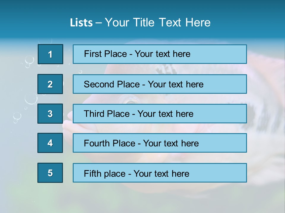 Life Image Organism PowerPoint Template