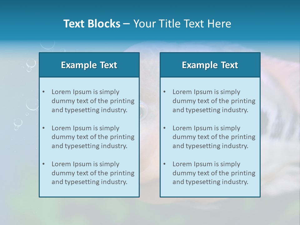 Life Image Organism PowerPoint Template