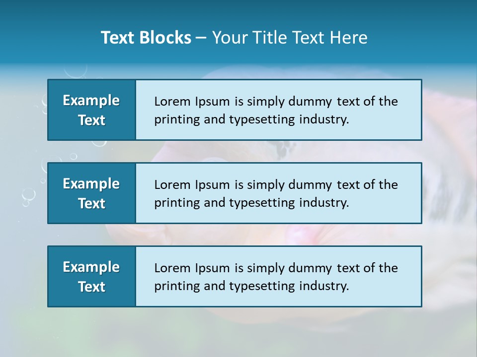 Life Image Organism PowerPoint Template