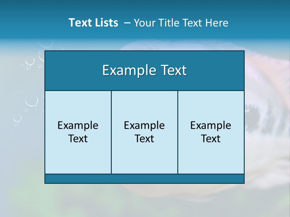 Life Image Organism PowerPoint Template