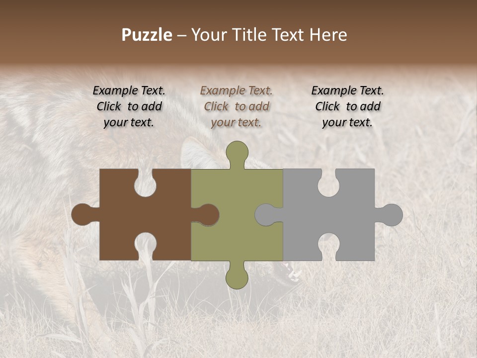 Animal Canada Rural PowerPoint Template