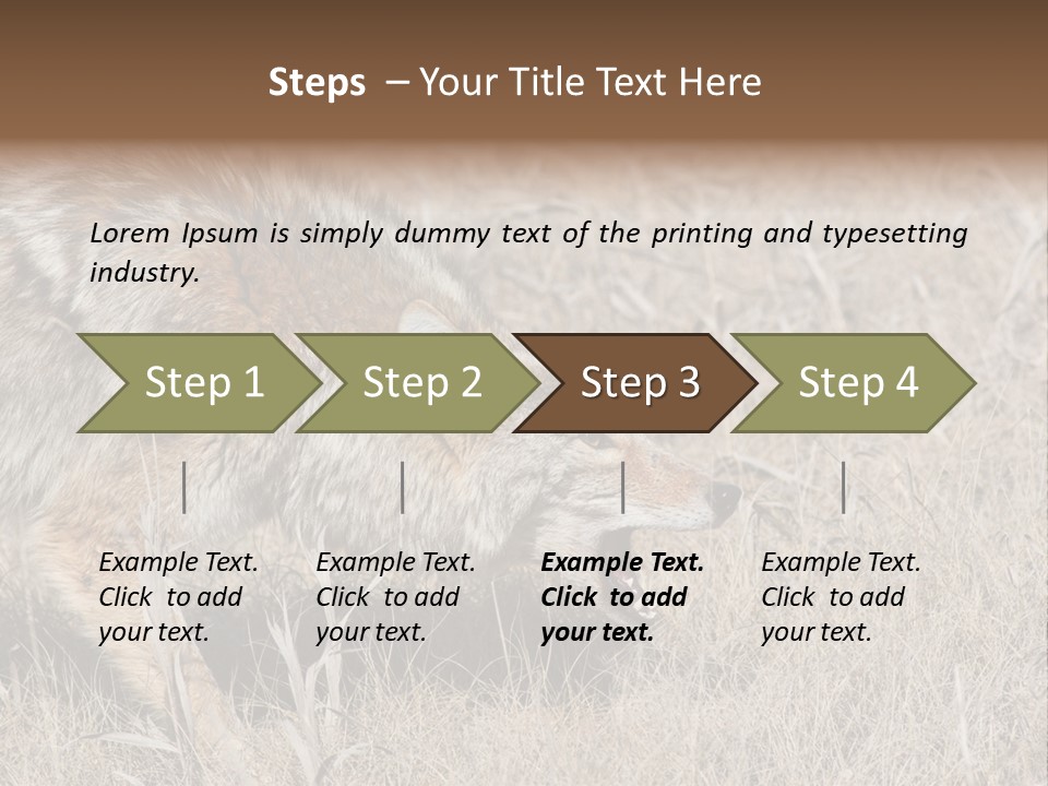 Animal Canada Rural PowerPoint Template