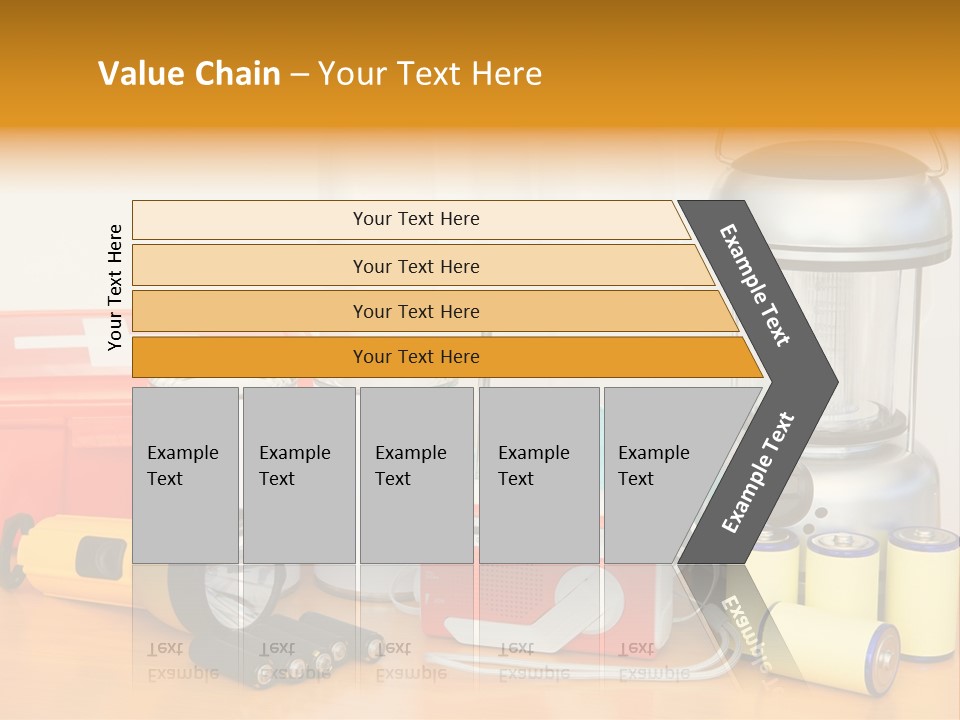 Horizontal Kit Food PowerPoint Template