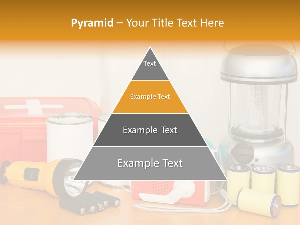 Horizontal Kit Food PowerPoint Template